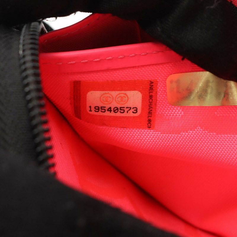 香奈兒 Cambon 系列長版皮夾 A50078 黑色漆皮二手女士 CC Coco-5