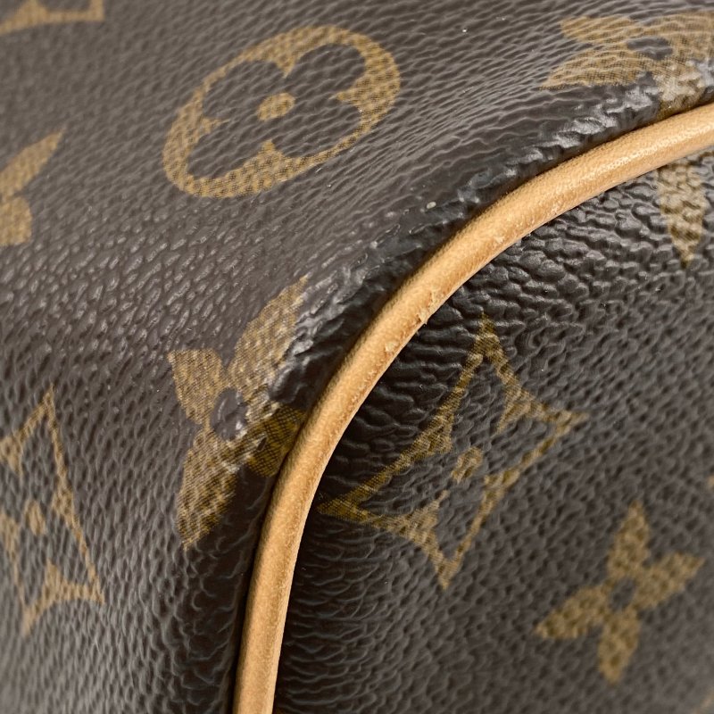 △ Louis Vuitton 路易威登 Brown Coated Canvas Monogram Nice BB Vanity Bag M42265 啡色塗層帆布經典老花化妝箱 - 257014465-9