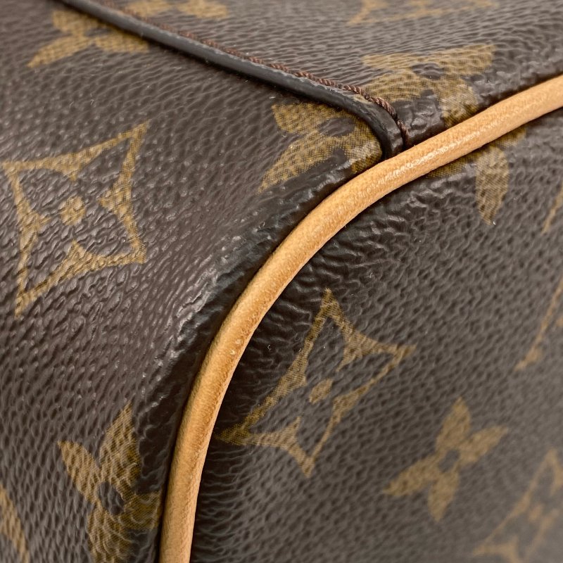 △ Louis Vuitton 路易威登 Brown Coated Canvas Monogram Nice BB Vanity Bag M42265 啡色塗層帆布經典老花化妝箱 - 257014465-11