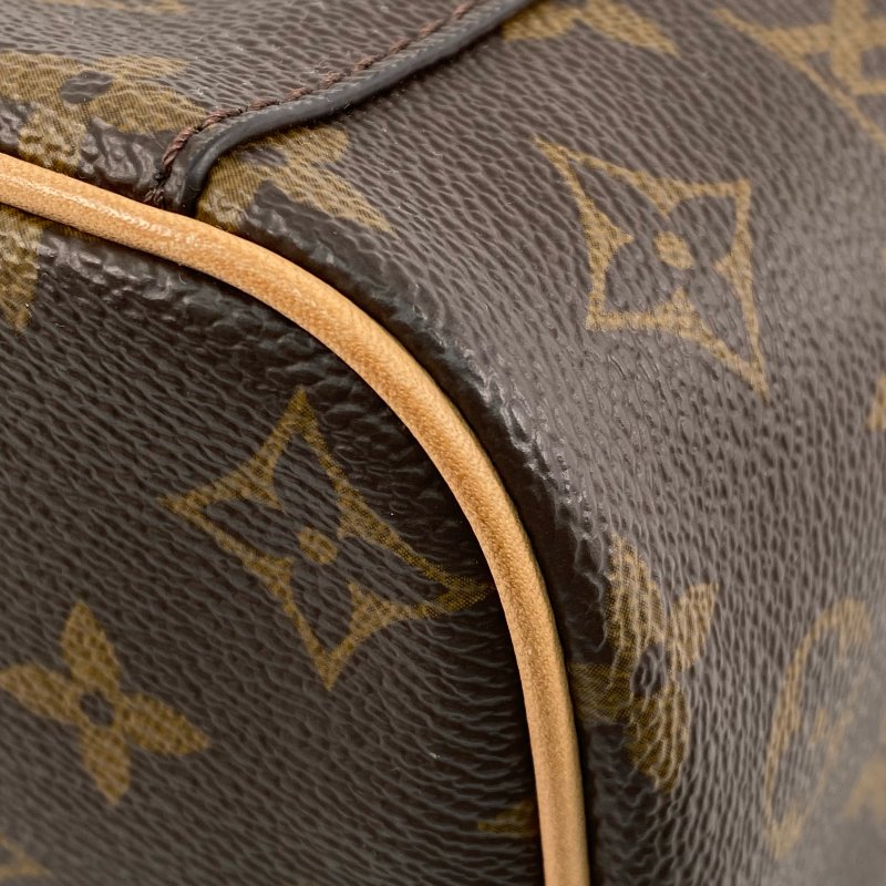 △ Louis Vuitton 路易威登 Brown Coated Canvas Monogram Nice BB Vanity Bag M42265 啡色塗層帆布經典老花化妝箱 - 257014465-12