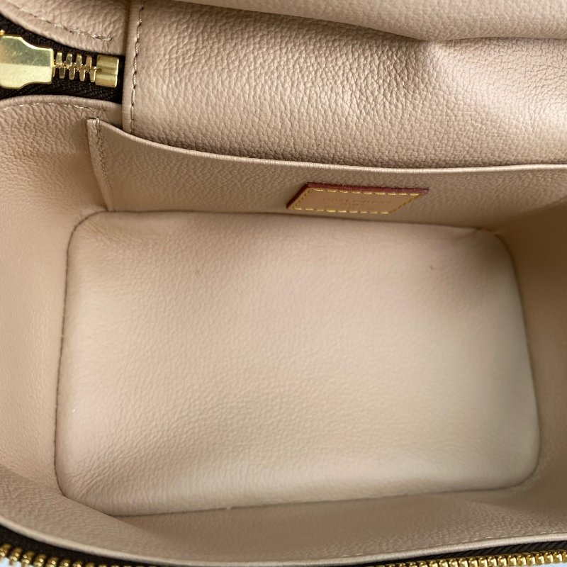 △ Louis Vuitton 路易威登 Brown Coated Canvas Monogram Nice BB Vanity Bag M42265 啡色塗層帆布經典老花化妝箱 - 257014465-16