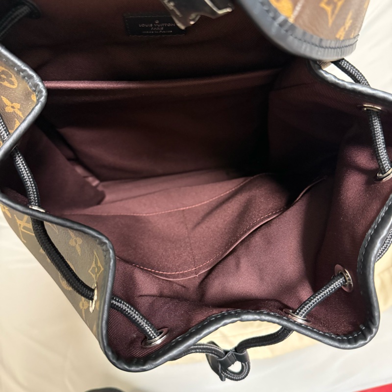 LOUIS VUITTON 棕色 原花 後背包 M43422-3