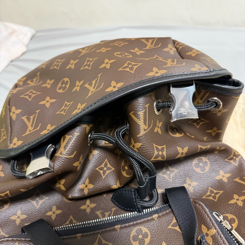 LOUIS VUITTON 棕色 原花 後背包 M43422-6