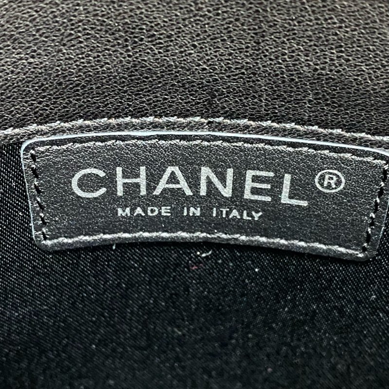 △ Chanel 香奈兒 Black Lambskin Silver Tone Metal Wallet On Chain No.14 A50041 黑色小羊皮銀色金屬鏈條銀包 No.14 A50041 -257014734-23