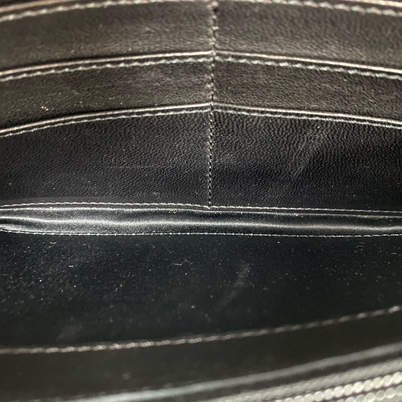 △ Chanel 香奈兒 Black Lambskin Silver Tone Metal Wallet On Chain No.14 A50041 黑色小羊皮銀色金屬鏈條銀包 No.14 A50041 -257014734-24