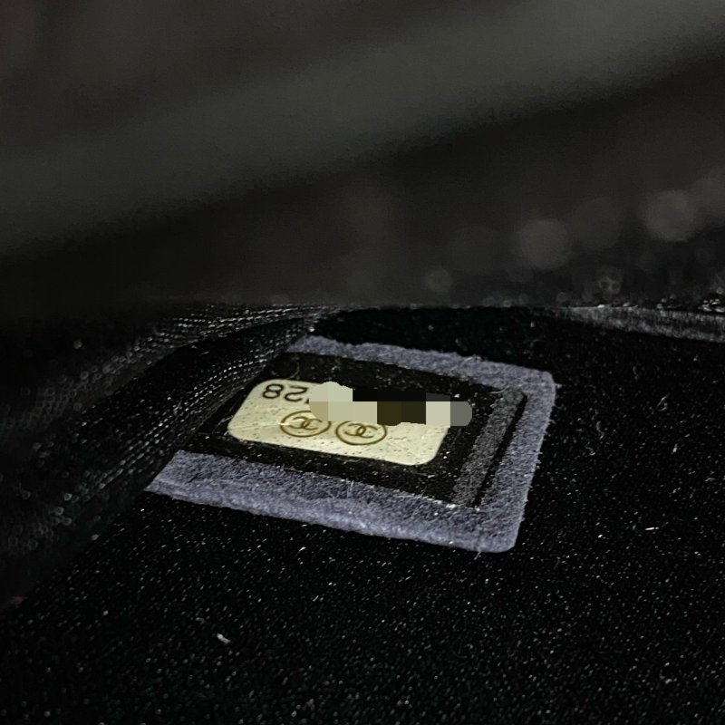 △ Chanel 香奈兒 Black Lambskin Silver Tone Metal Wallet On Chain No.14 A50041 黑色小羊皮銀色金屬鏈條銀包 No.14 A50041 -257014734-30