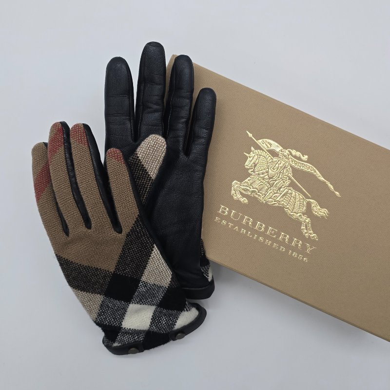 BURBERRY 博柏利 經典格紋 手套-0