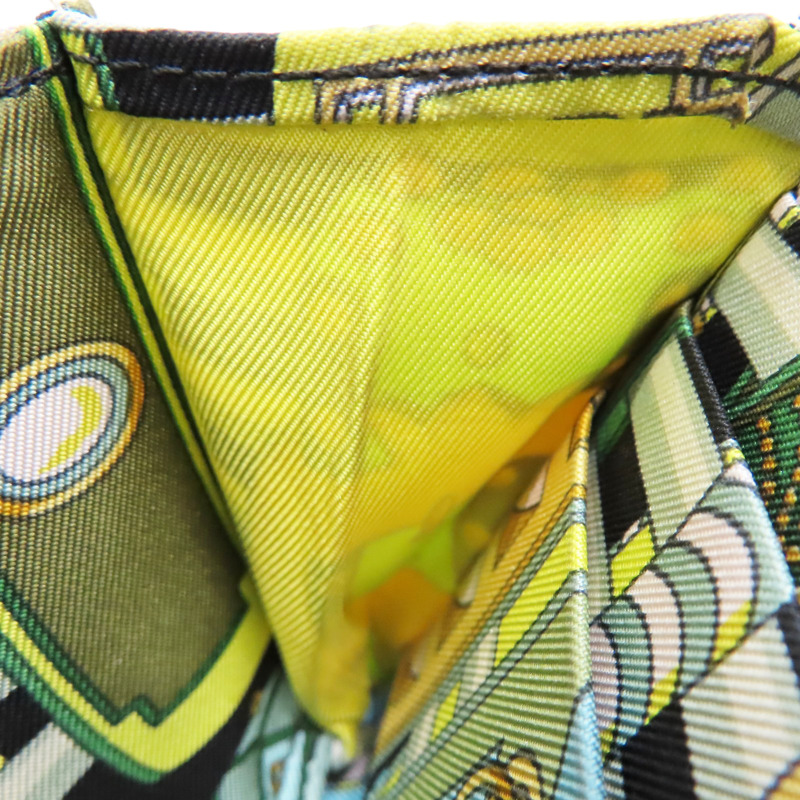 黑色 Epsom牛皮 絲巾 拉鍊長夾 A刻-14