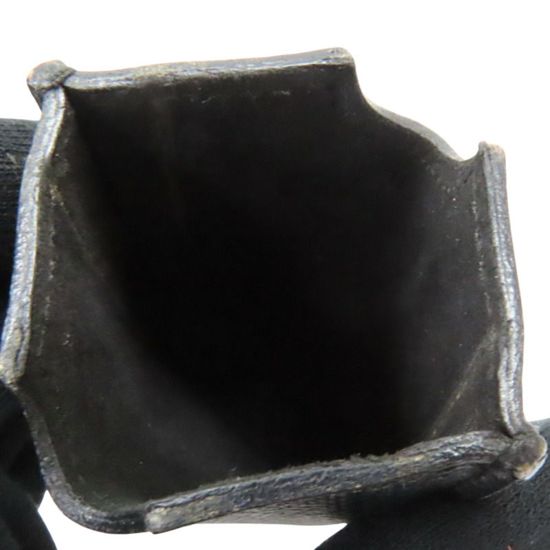 黑色 棋盤格帆布 手機套 名片夾 N62669-4