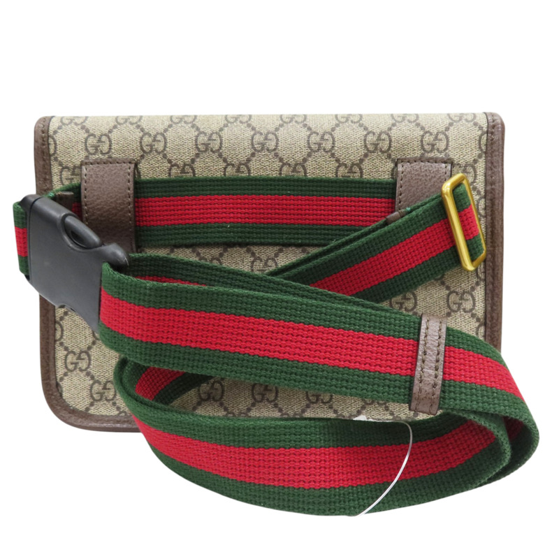 棕色 GG帆布 肩背包【GUCCI 古馳】 131236-1