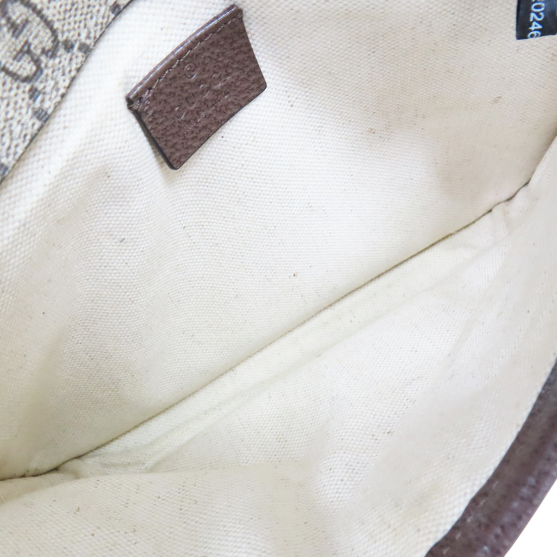 棕色 GG帆布 肩背包【GUCCI 古馳】 131236-4