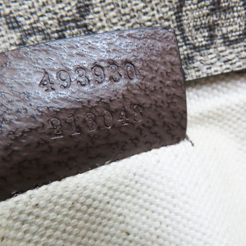 棕色 GG帆布 肩背包【GUCCI 古馳】 131236-5