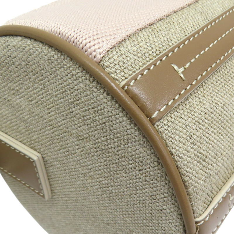 棕色 帆布 圓筒bao 手提肩背包 CHC24AS682L17264-17