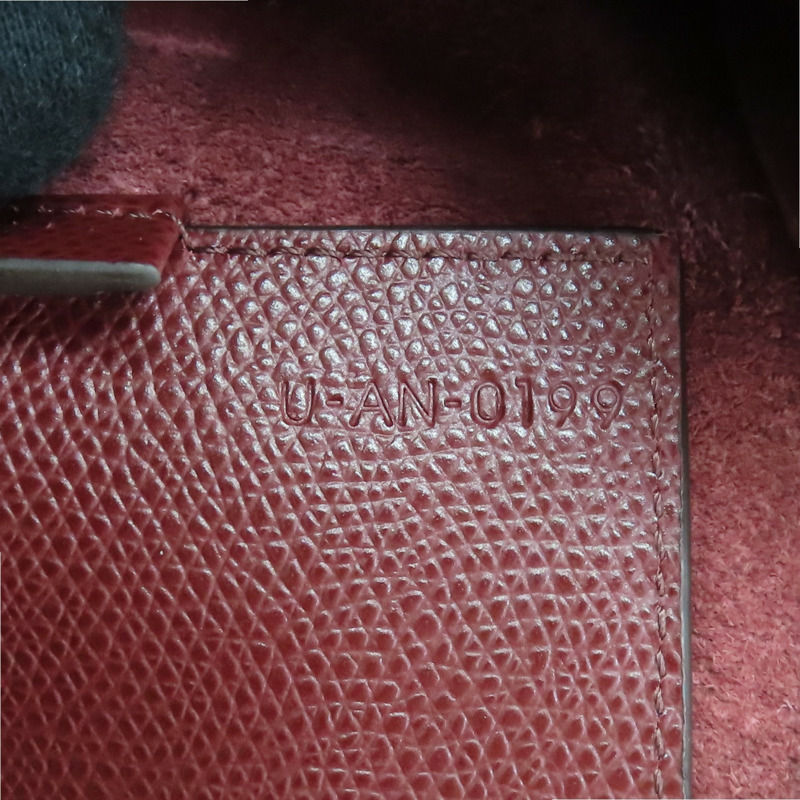 紅色 牛皮 Vertical Cabas Tote 兩用包 189813 189813-8