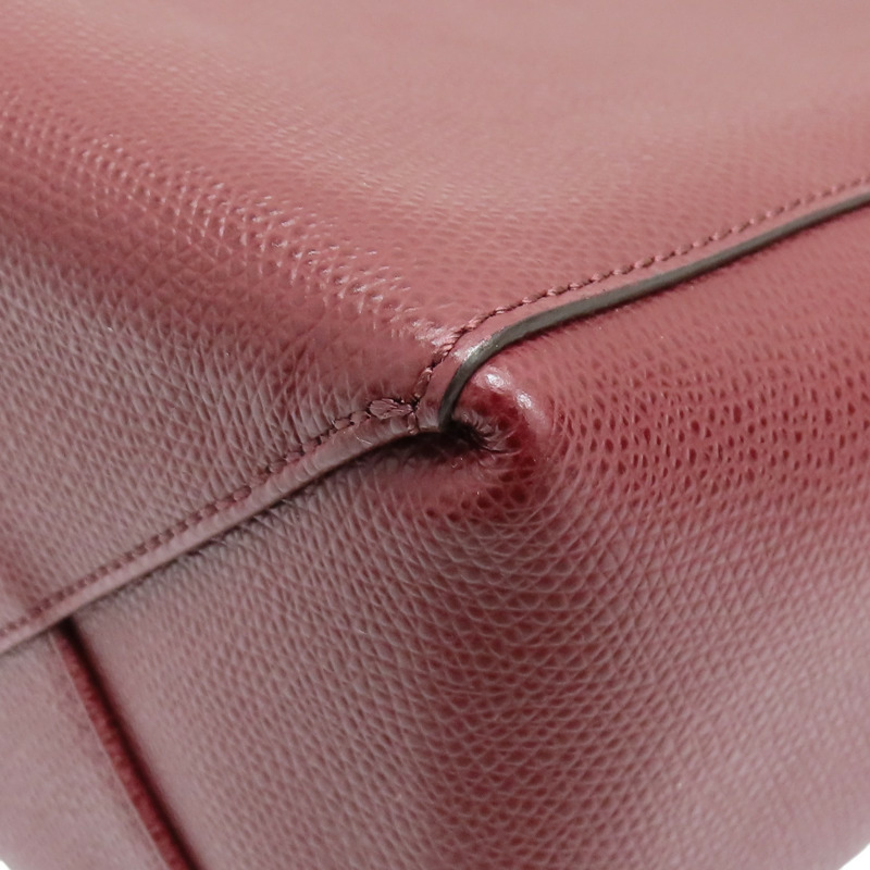 紅色 牛皮 Vertical Cabas Tote 兩用包 189813 189813-11