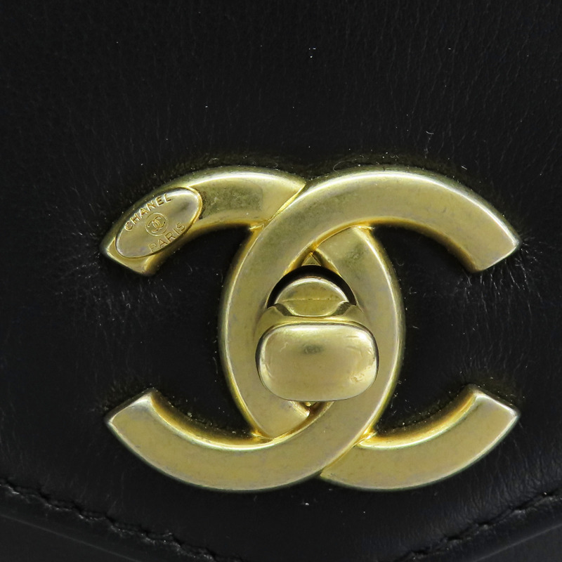 黑色 牛皮 鍊帶 肩背包 無卡-8