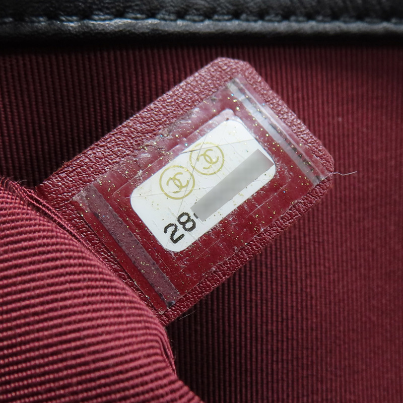 黑色 牛皮 鍊帶 肩背包 無卡-10