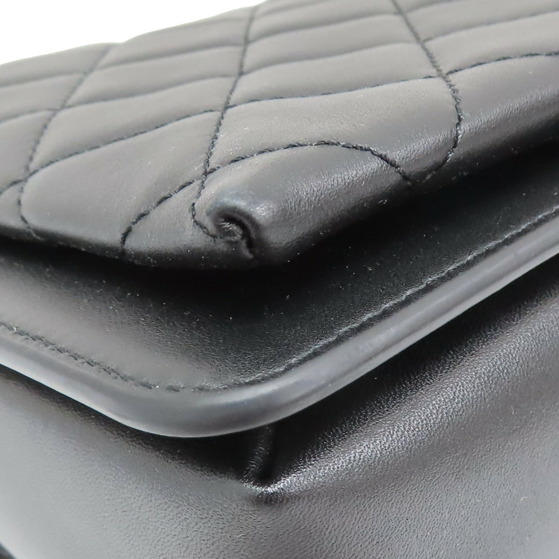 黑色 牛皮 鍊帶 肩背包 無卡-14