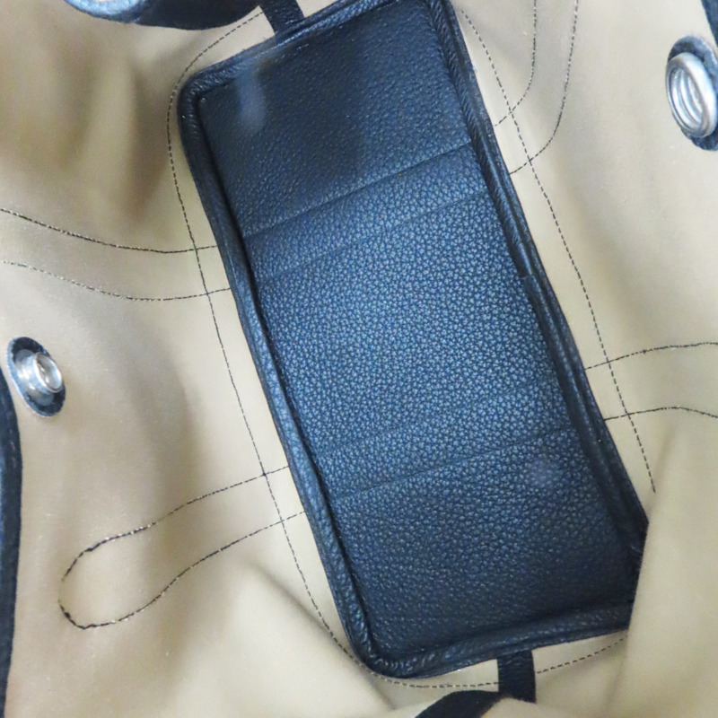 米色 帆布 Garden Party 30 手提包 A刻【HERMES 愛馬仕】-4