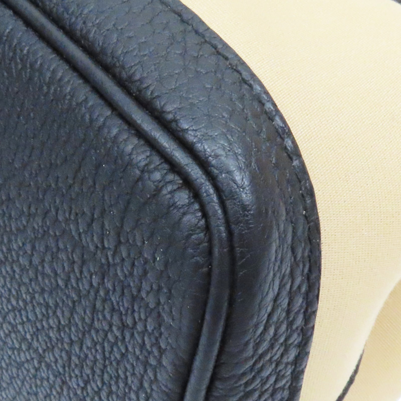 米色 帆布 Garden Party 30 手提包 A刻【HERMES 愛馬仕】-11