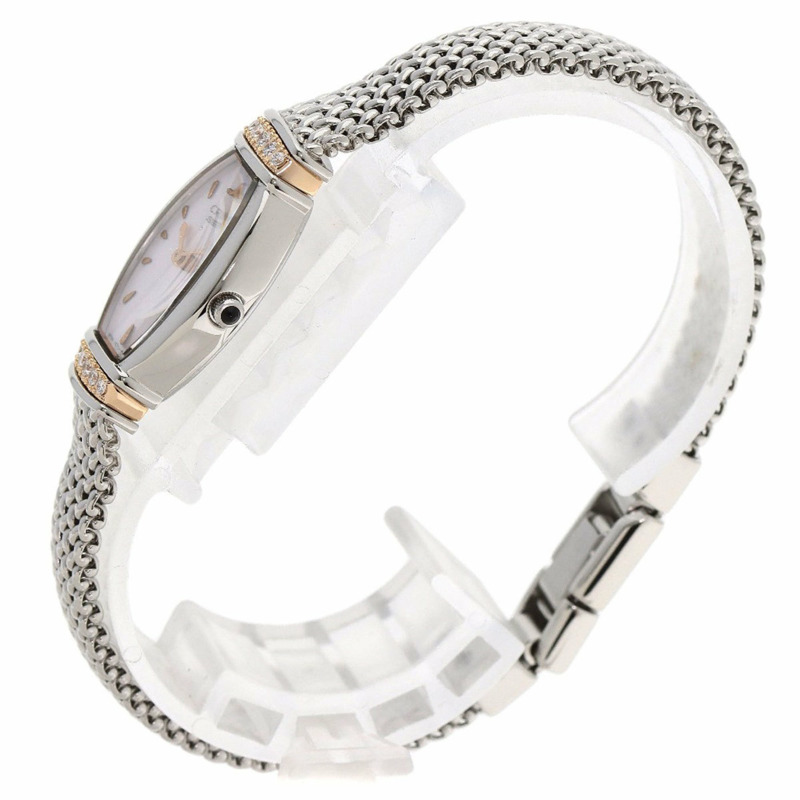 Seiko GSTE966 1E70-3B90 Credor 鑽石手錶，不鏽鋼，18K 金，女士-1