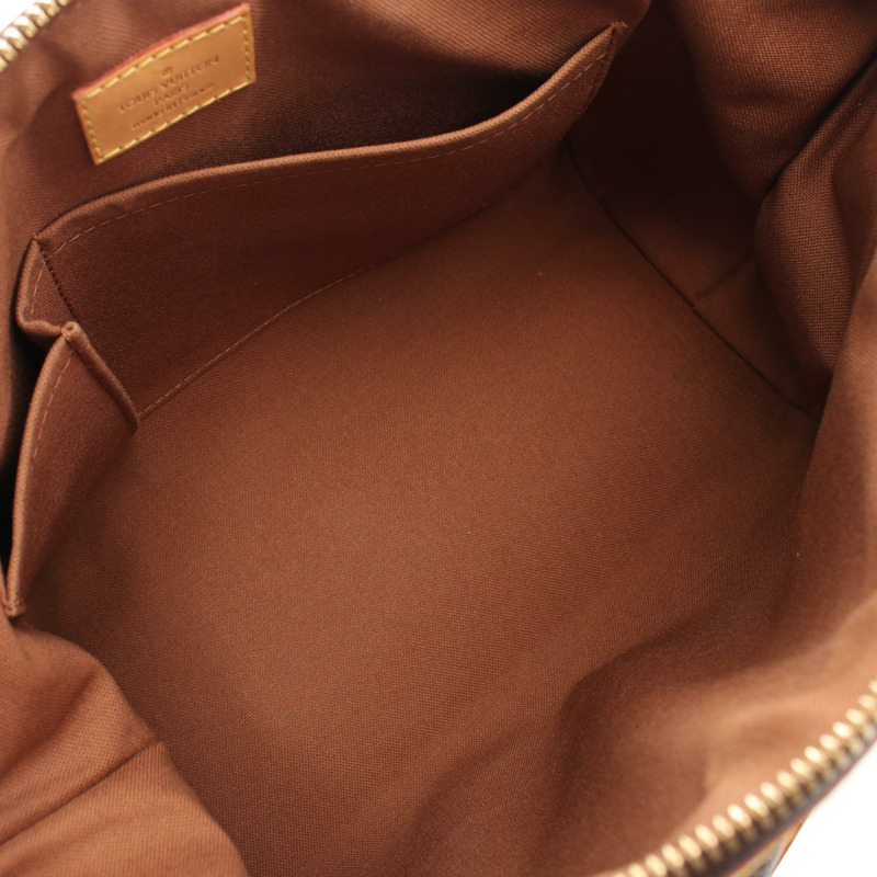 LOUIS VUITTON Tivoli PM 手提包 M40143 Monogram 帆布皮革棕色二手 LV-2