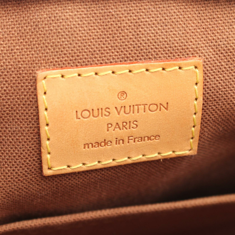 LOUIS VUITTON Tivoli PM 手提包 M40143 Monogram 帆布皮革棕色二手 LV-3