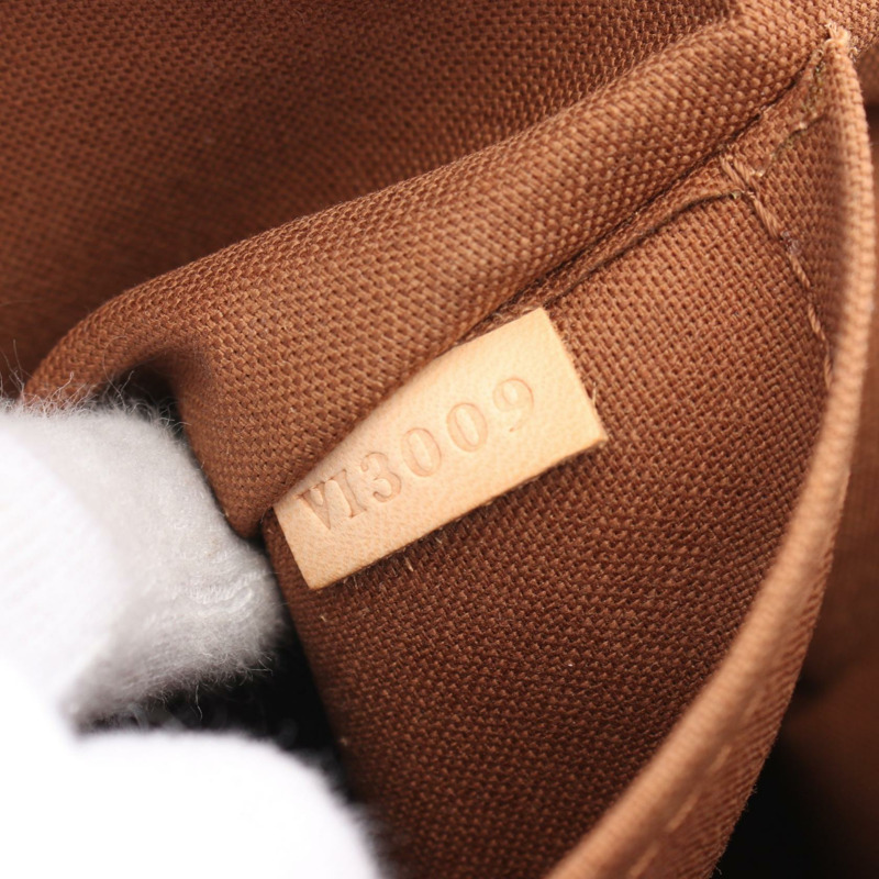 LOUIS VUITTON Tivoli PM 手提包 M40143 Monogram 帆布皮革棕色二手 LV-4