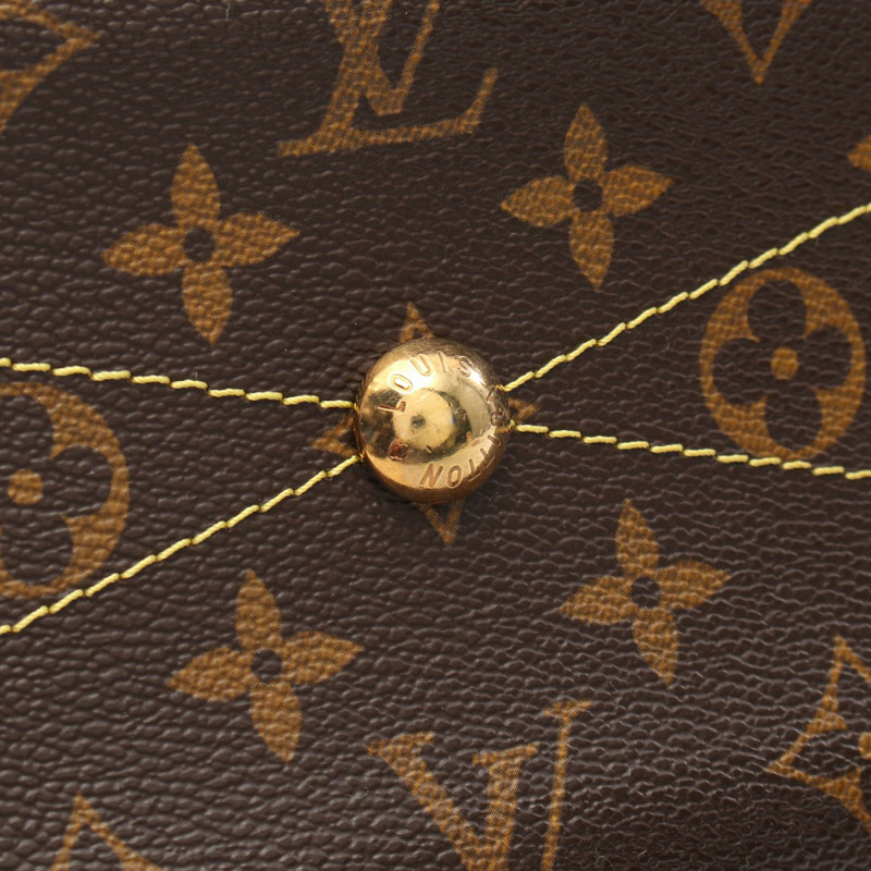 LOUIS VUITTON Tivoli PM 手提包 M40143 Monogram 帆布皮革棕色二手 LV-7