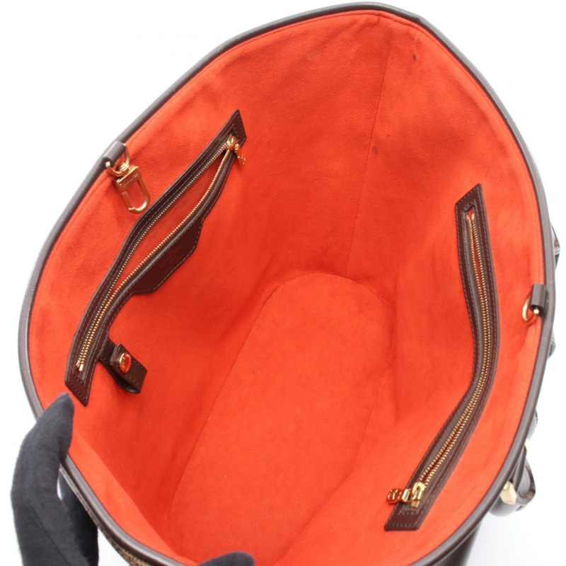 路易威登 Manosque GM 手提包 N51120 Damier 帆布 Ebene 二手女士 LV-2