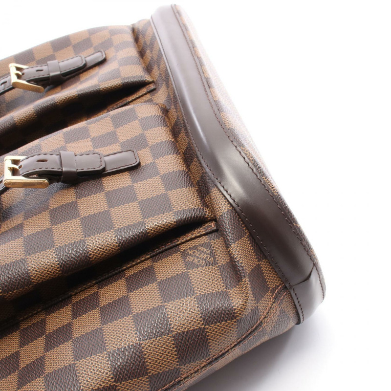 路易威登 Manosque GM 手提包 N51120 Damier 帆布 Ebene 二手女士 LV-6