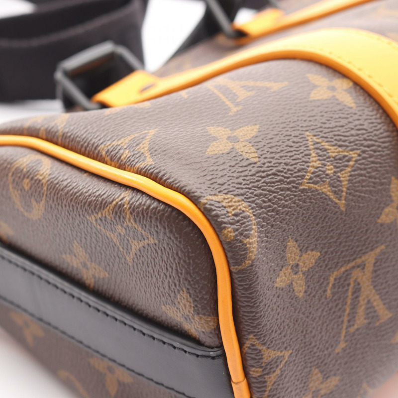 LOUIS VUITTON Keepall Bandouliere 25 肩背包 M46687 Monogram macassar-4