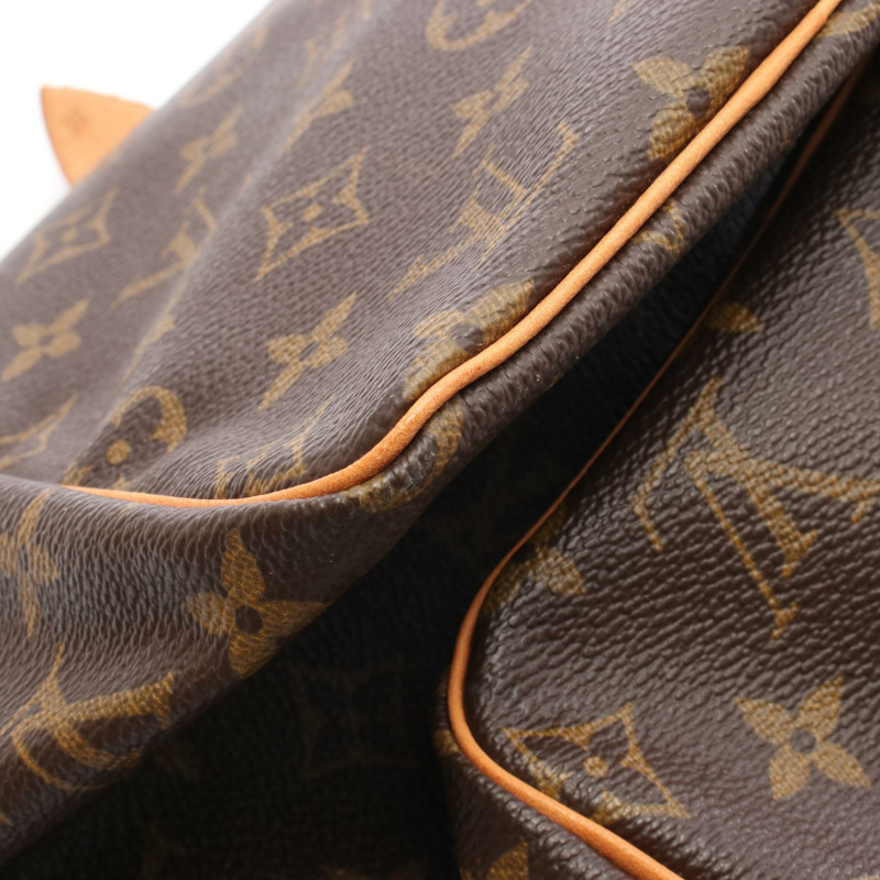 LOUIS VUITTON Speedy 30 手提包 M41526 Monogram 帆布皮革棕色二手女士-6