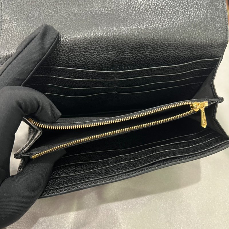 GUCCI 573612 ZUMI馬銜釦翻蓋長夾-4