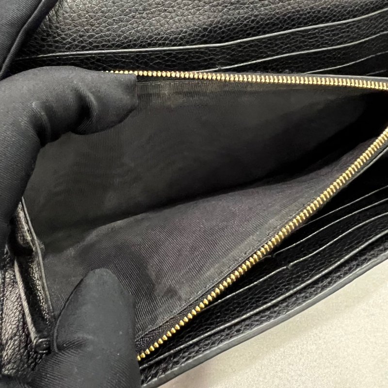 GUCCI 573612 ZUMI馬銜釦翻蓋長夾-5