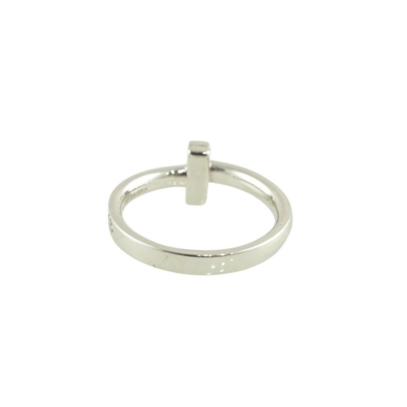 TIFFANY T1 18K白金鑲鑽石戒指(附2025年購證)-6