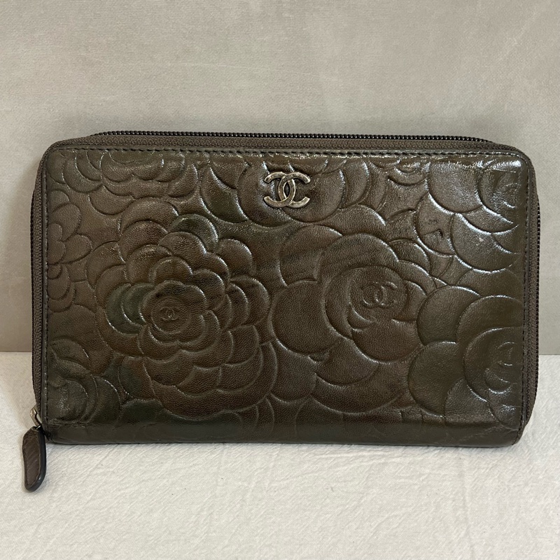 CHANEL 山茶花系列 長夾卡夾-8