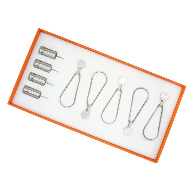 Hermes 展示品 金屬絲巾架(銀)-1