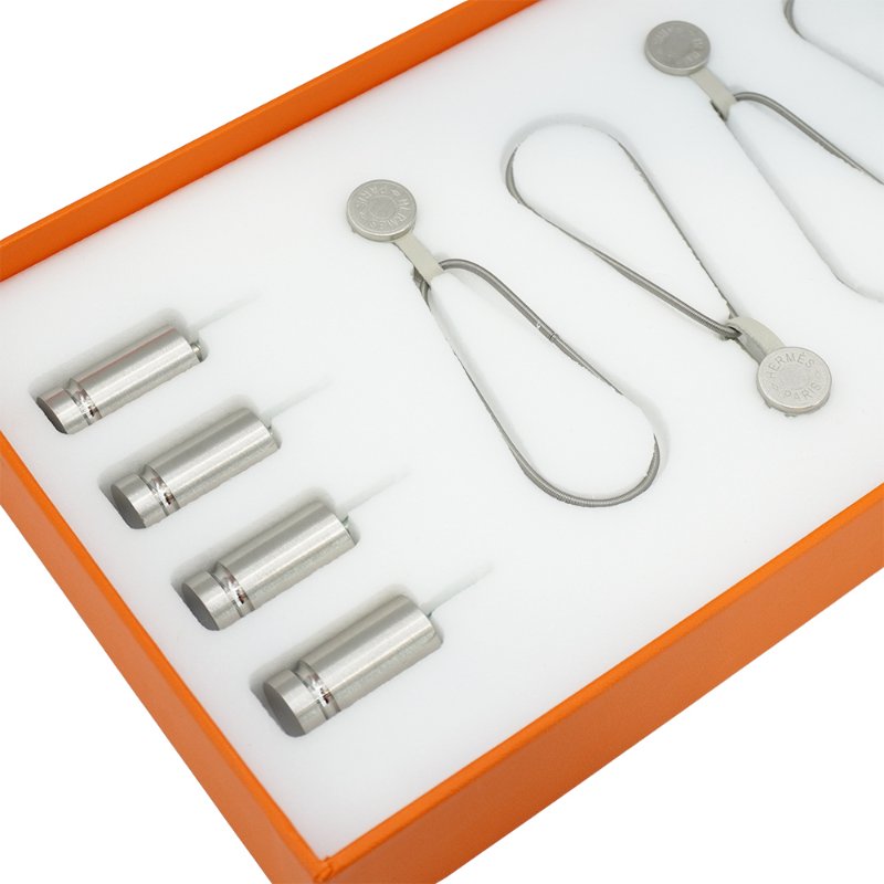 Hermes 展示品 金屬絲巾架(銀)-7