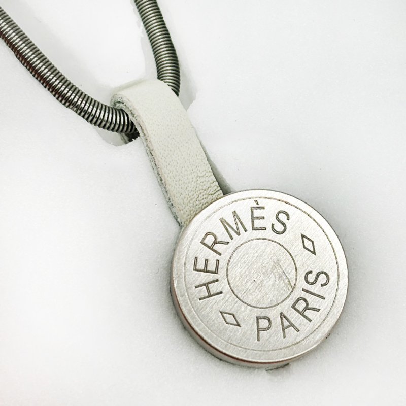 Hermes 展示品 金屬絲巾架(銀)-8