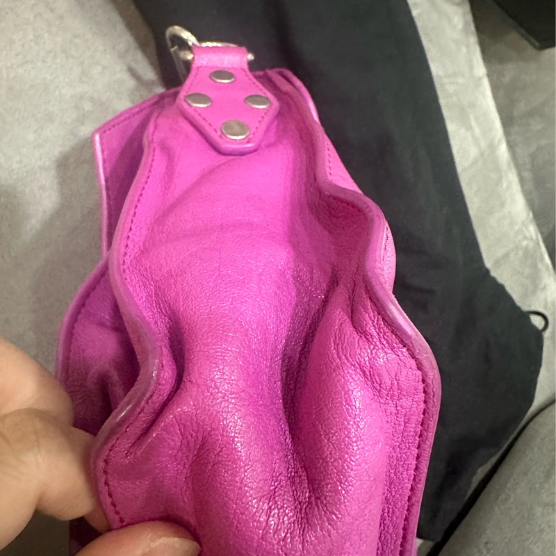 Proenza Schouler 紫色斜背包 /手提/肩背三用包/小號-4