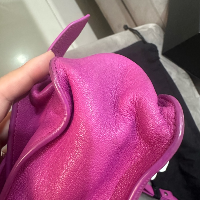 Proenza Schouler 紫色斜背包 /手提/肩背三用包/小號-10