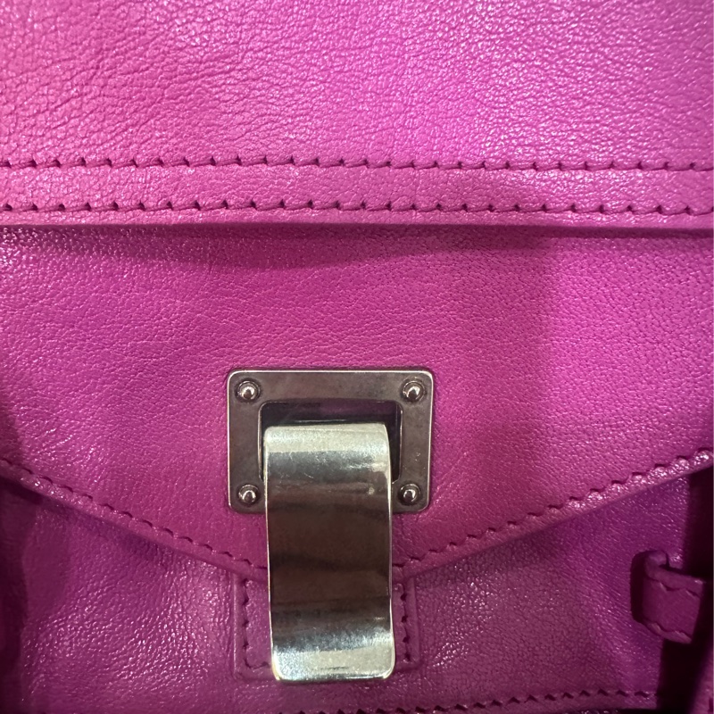 Proenza Schouler 紫色斜背包 /手提/肩背三用包/小號-13