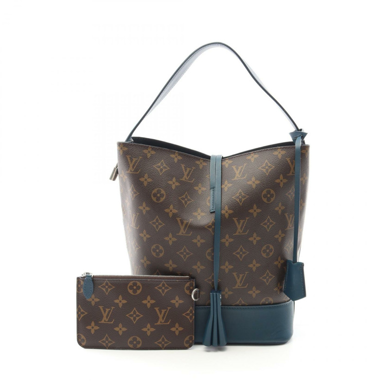 LOUIS VUITTON NN14 GM 單肩包 M94591 Monogram Idol 棕色藍色二手女款-0