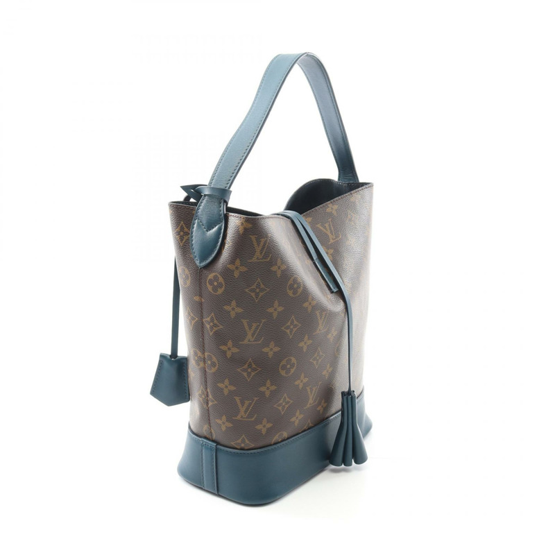 LOUIS VUITTON NN14 GM 單肩包 M94591 Monogram Idol 棕色藍色二手女款-1