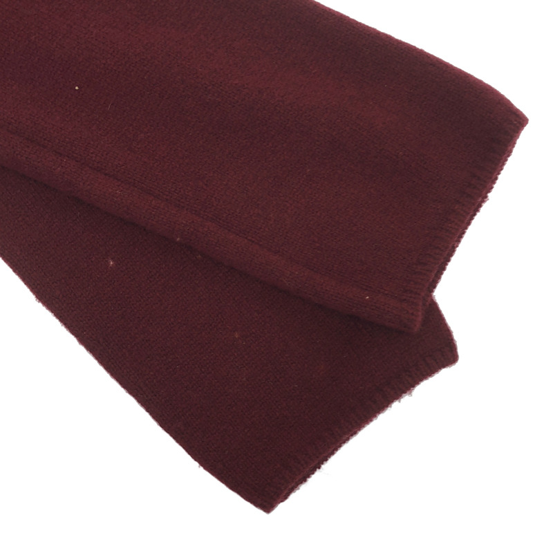 香奈兒針織衫套裝 P11473W02426 羊絨波爾多紅 二手 女士 #36 CC-10