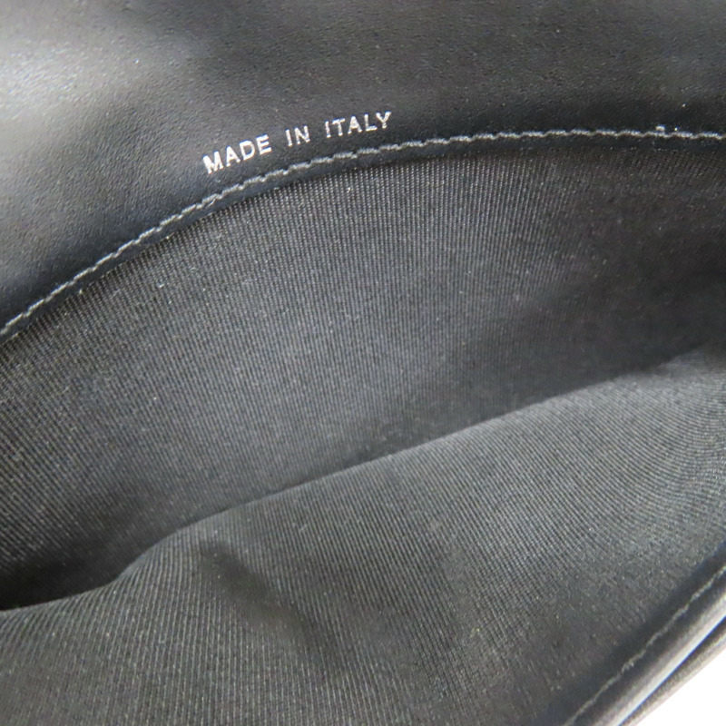 黑色 牛皮亮皮 長夾-6