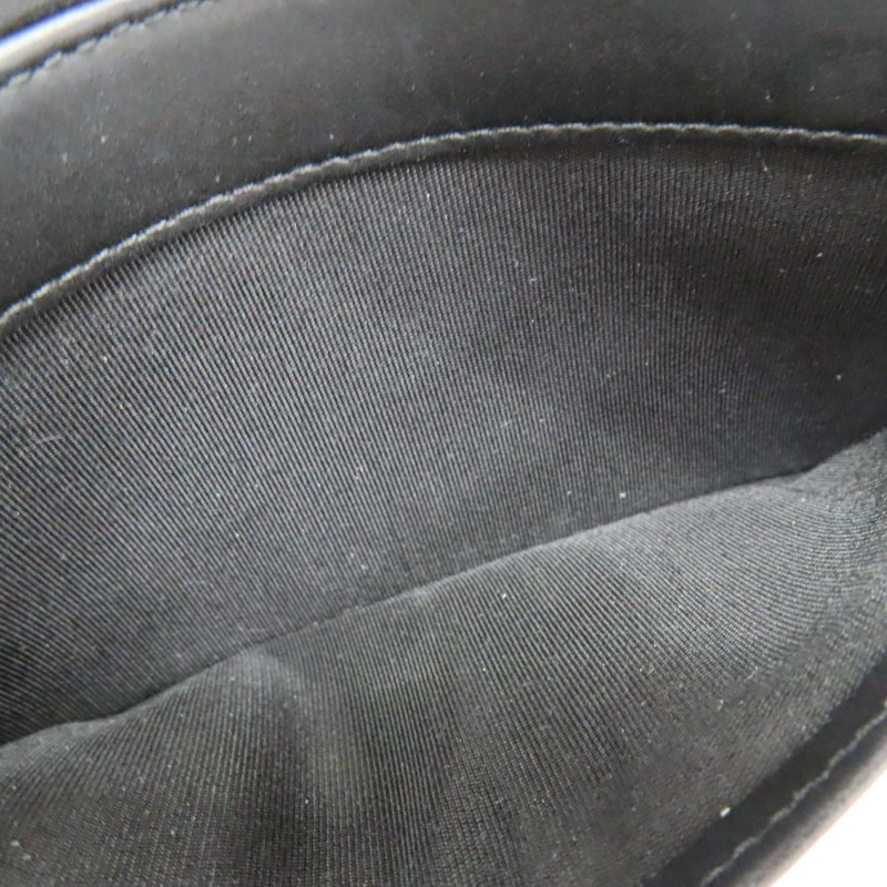 黑色 牛皮亮皮 長夾-7