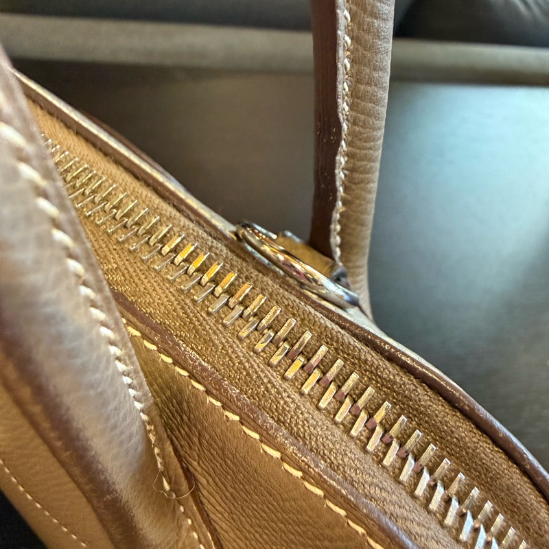 Hermes Bolide 27 EPSOM 大象灰銀扣-8