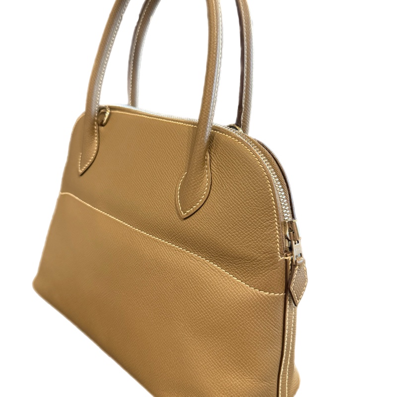 Hermes Bolide 27 EPSOM 大象灰銀扣-3